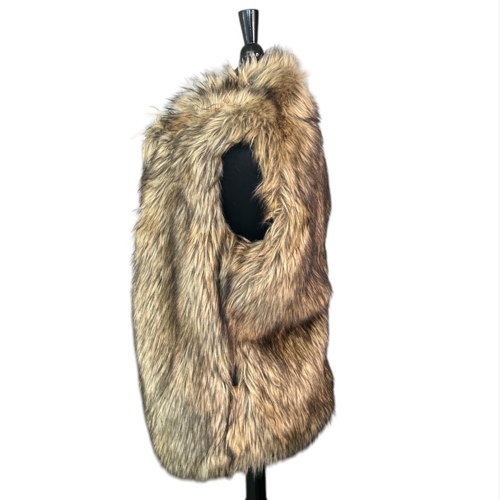 Ci Sono By Cavalini Faux Fur Vest - Picture 8 of 16